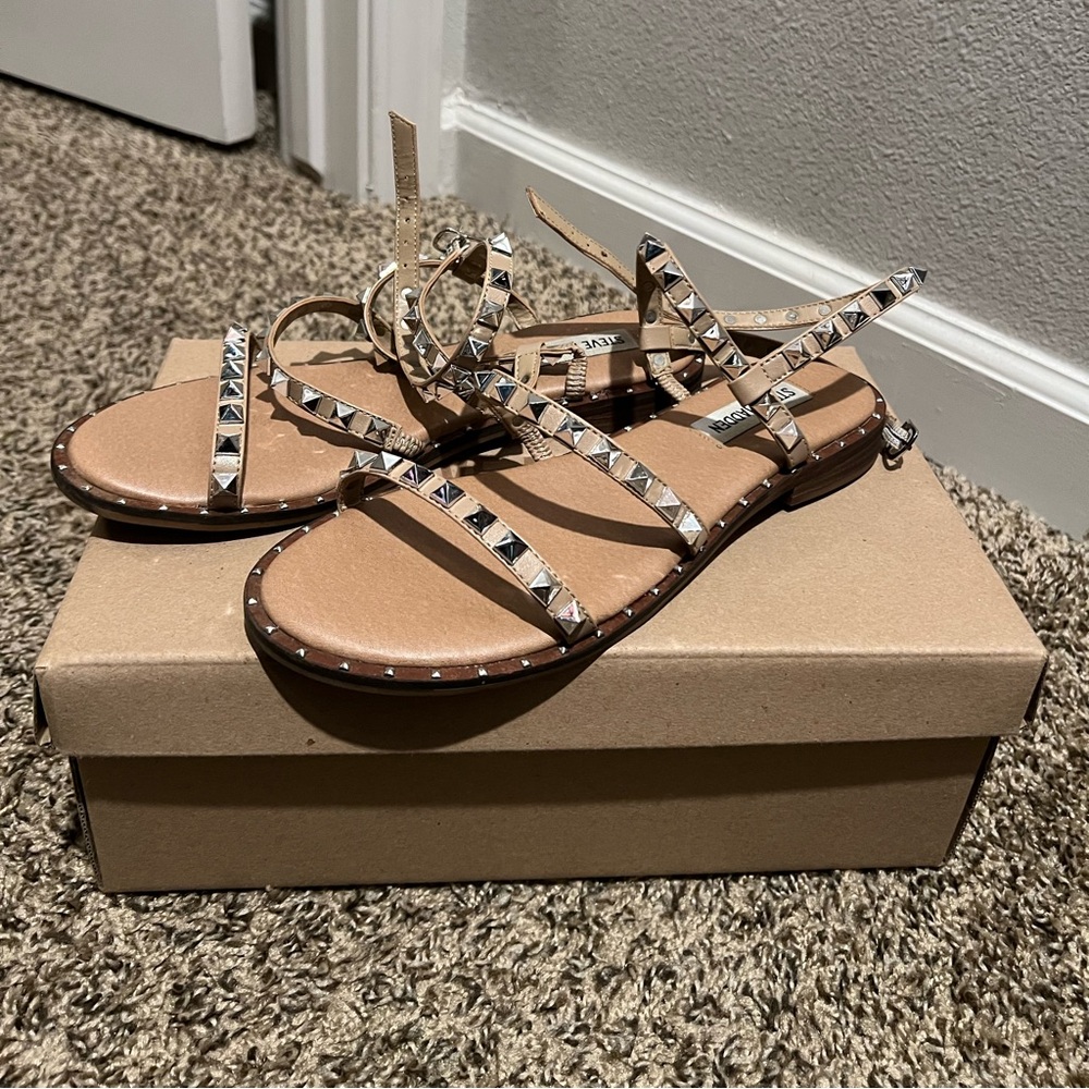 Steve Madden Travel Sandal, Tan